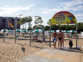 Hundestrand Italien Jesolo